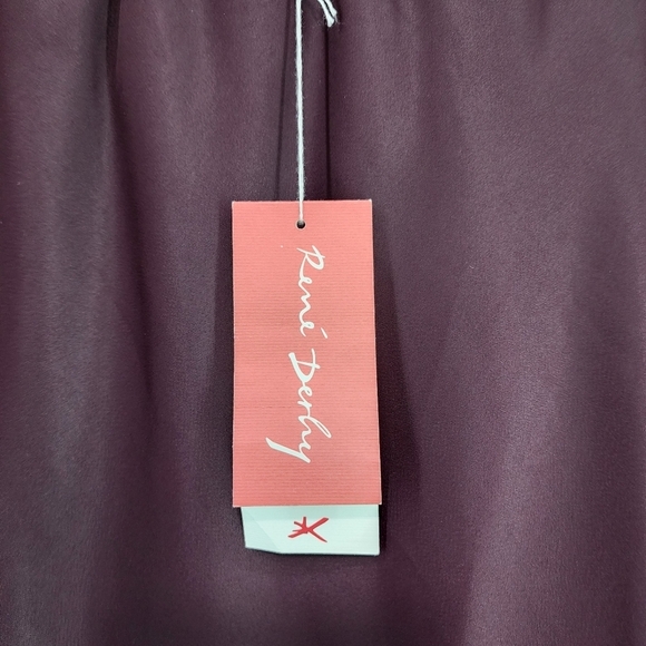 Rene Derhy Collection Women's Poly Ruffle Tiered Maxi Skirt - 8 - Picture 5 of 8